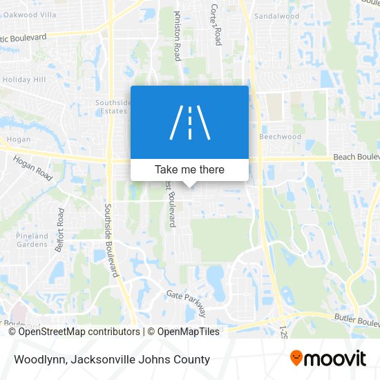 Woodlynn map