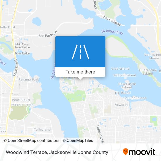 Mapa de Woodwind Terrace