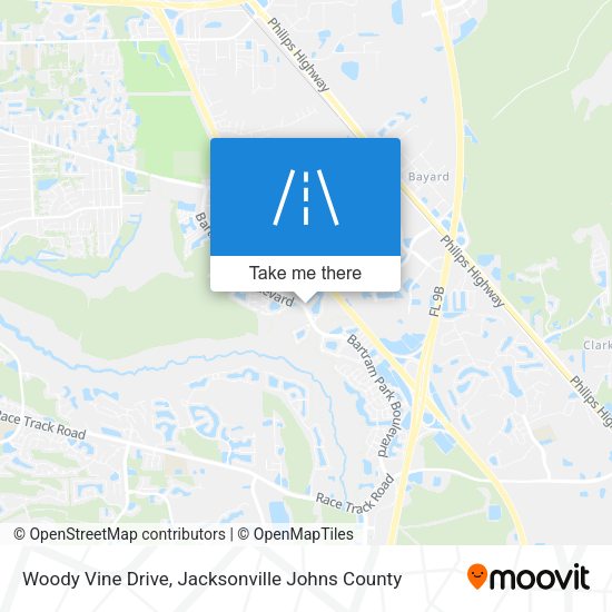 Woody Vine Drive map
