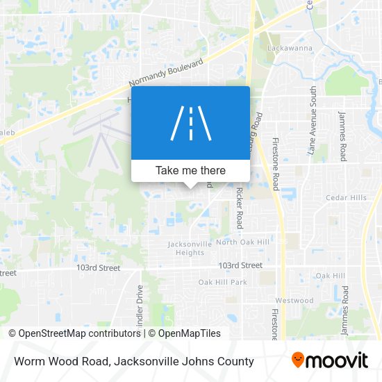 Worm Wood Road map