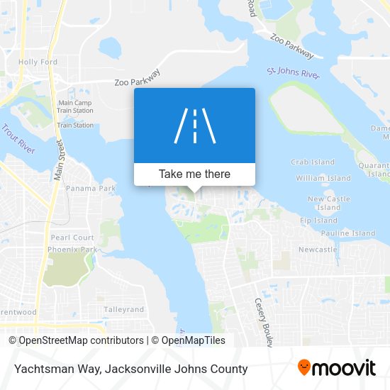 Yachtsman Way map