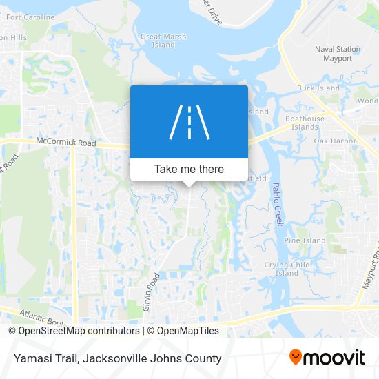 Mapa de Yamasi Trail