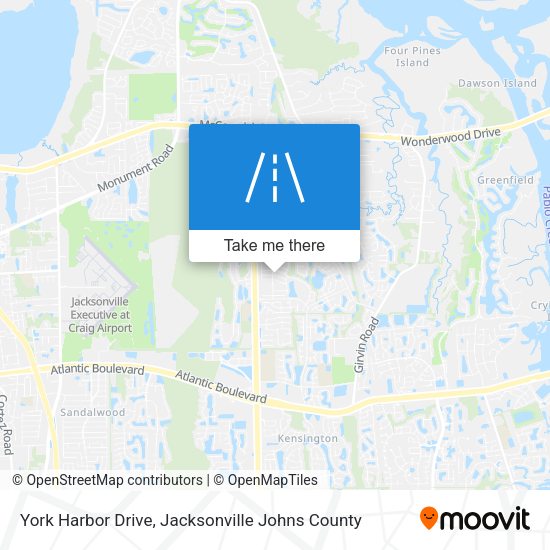 Mapa de York Harbor Drive