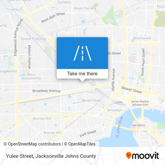 Mapa de Yulee Street