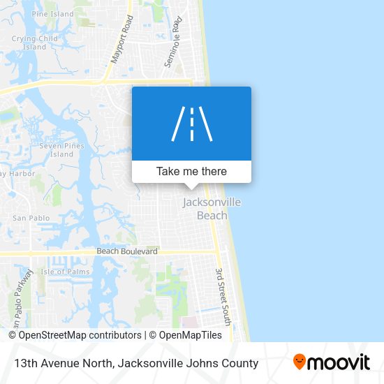 Mapa de 13th Avenue North