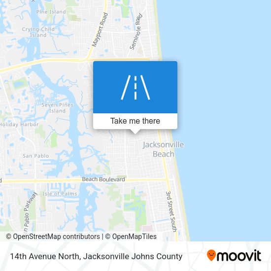 Mapa de 14th Avenue North
