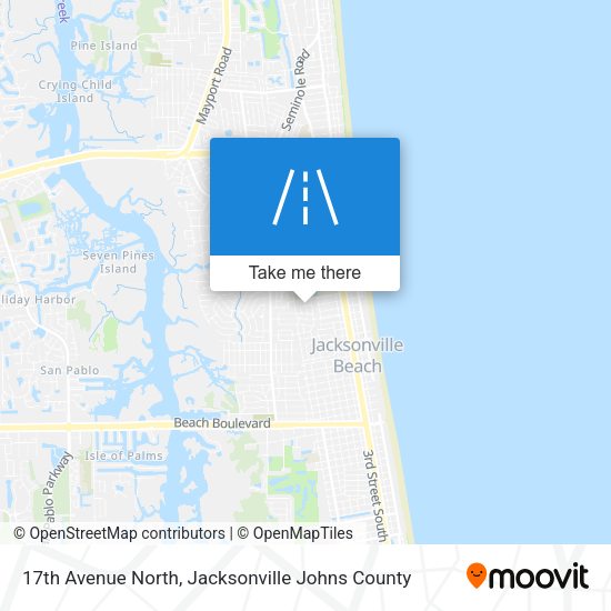 Mapa de 17th Avenue North