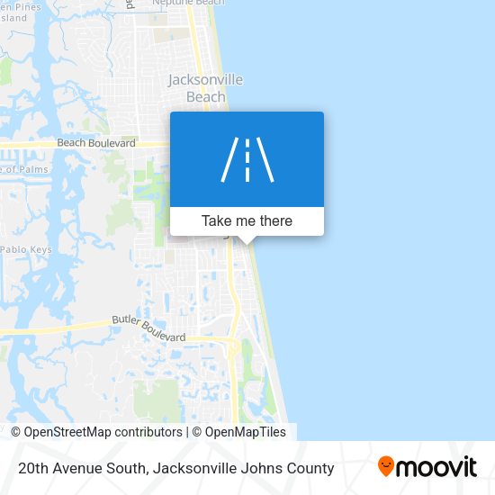Mapa de 20th Avenue South