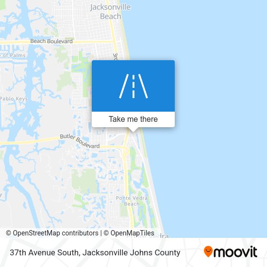 Mapa de 37th Avenue South