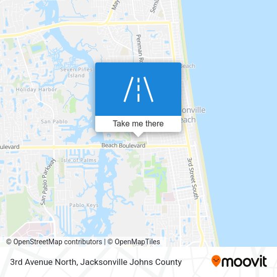 Mapa de 3rd Avenue North