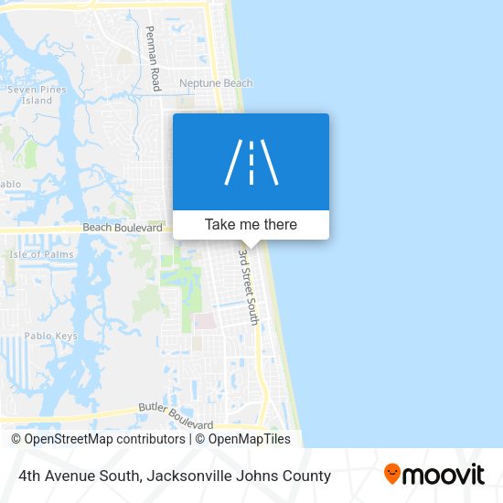 4th Avenue South map