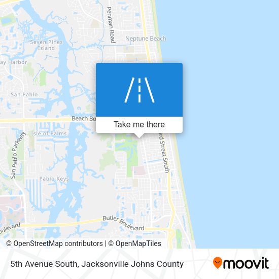 Mapa de 5th Avenue South