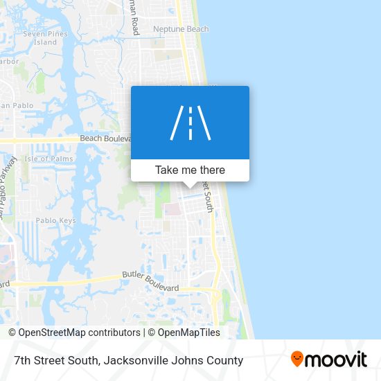 Mapa de 7th Street South