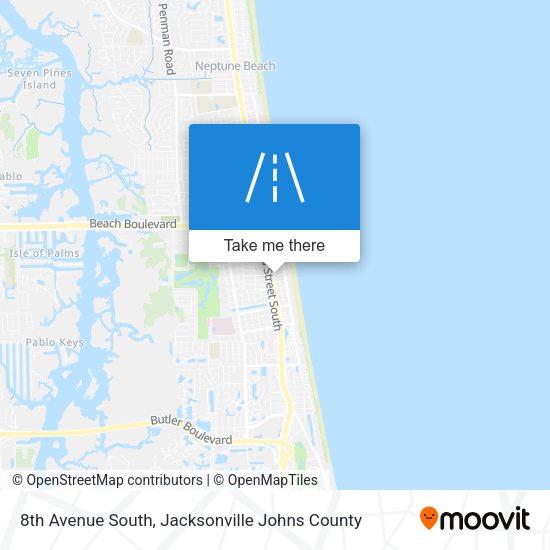 Mapa de 8th Avenue South