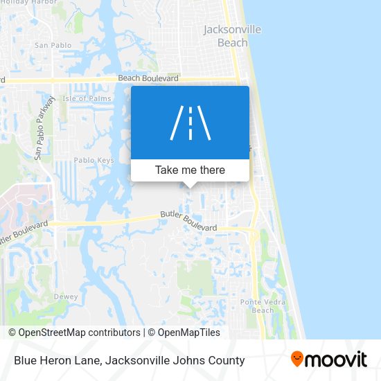 Mapa de Blue Heron Lane