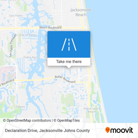 Declaration Drive map