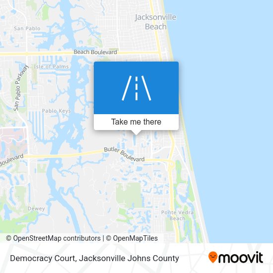 Democracy Court map