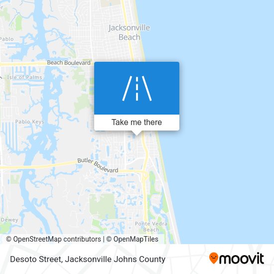 Desoto Street map