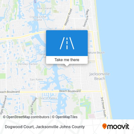 Dogwood Court map
