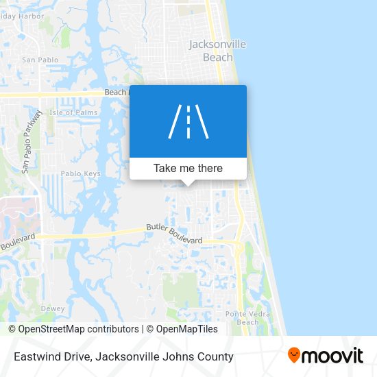 Eastwind Drive map