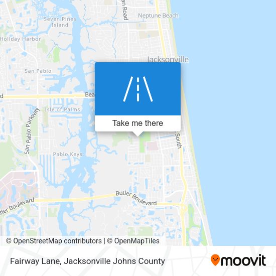 Fairway Lane map