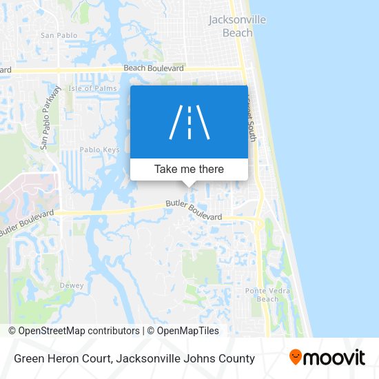 Green Heron Court map