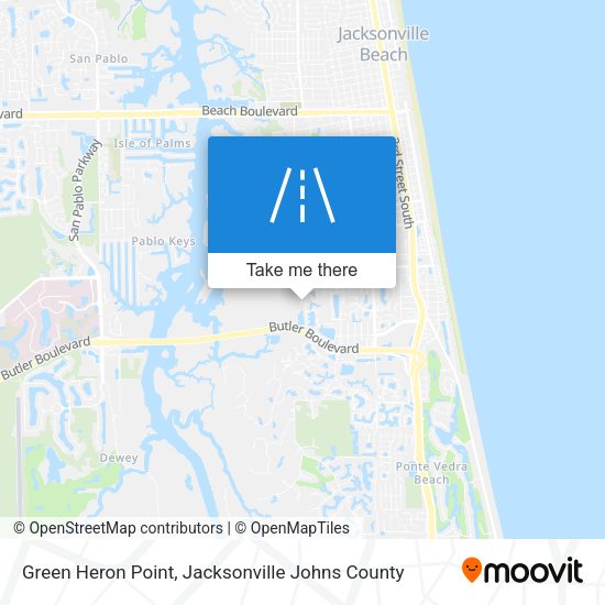 Green Heron Point map