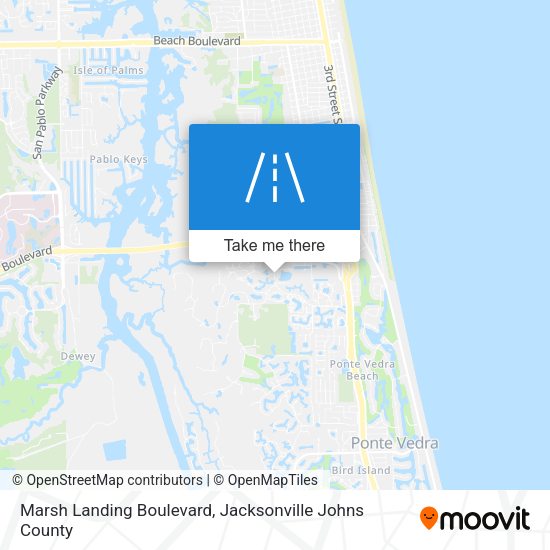 Marsh Landing Boulevard map