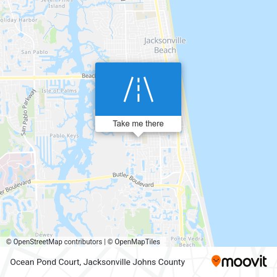 Mapa de Ocean Pond Court