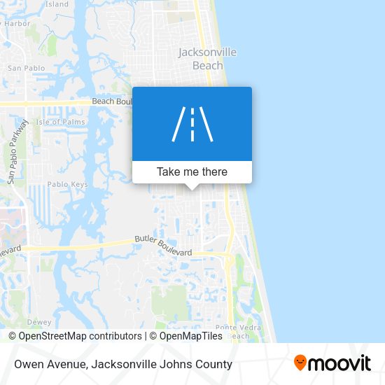 Owen Avenue map