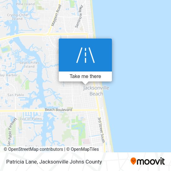 Patricia Lane map