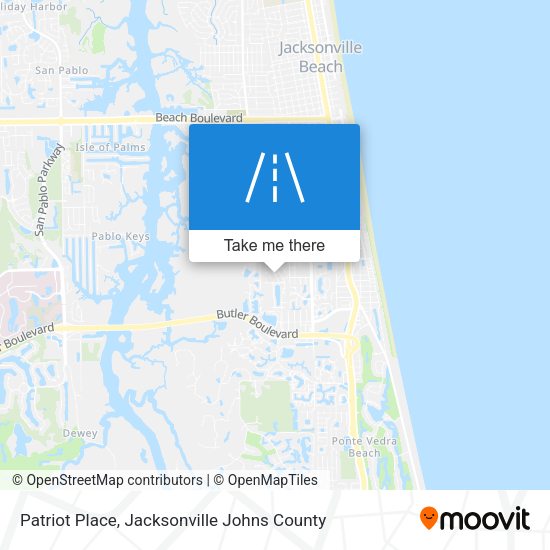 Patriot Place map