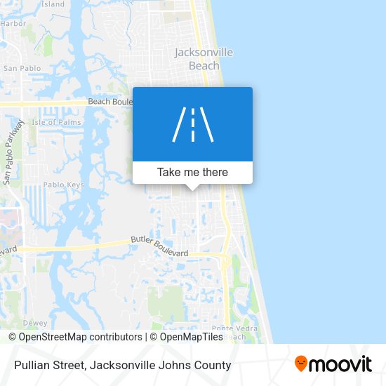 Pullian Street map