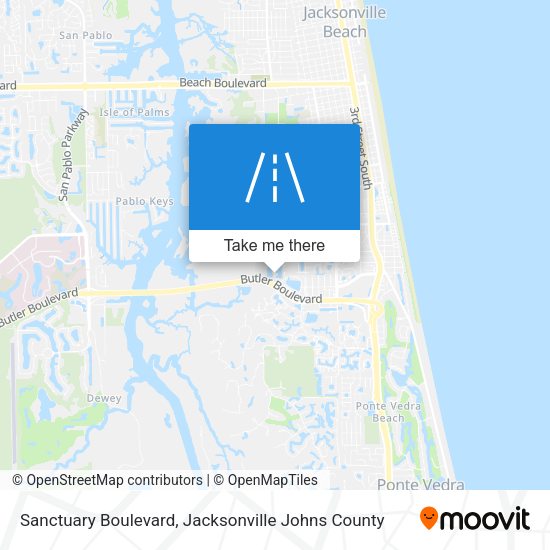 Sanctuary Boulevard map