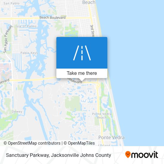 Mapa de Sanctuary Parkway