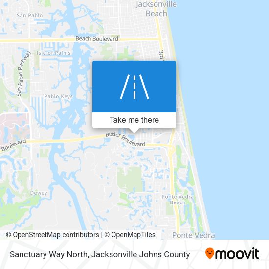 Sanctuary Way North map
