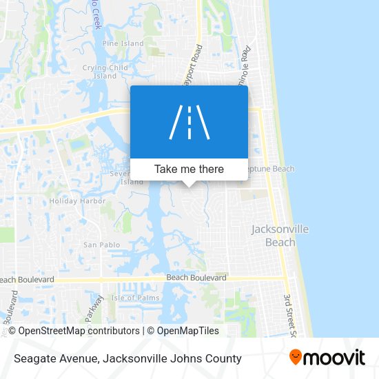 Mapa de Seagate Avenue