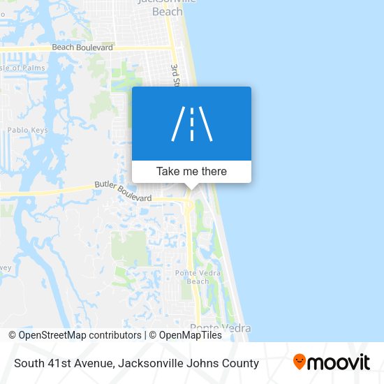 Mapa de South 41st Avenue