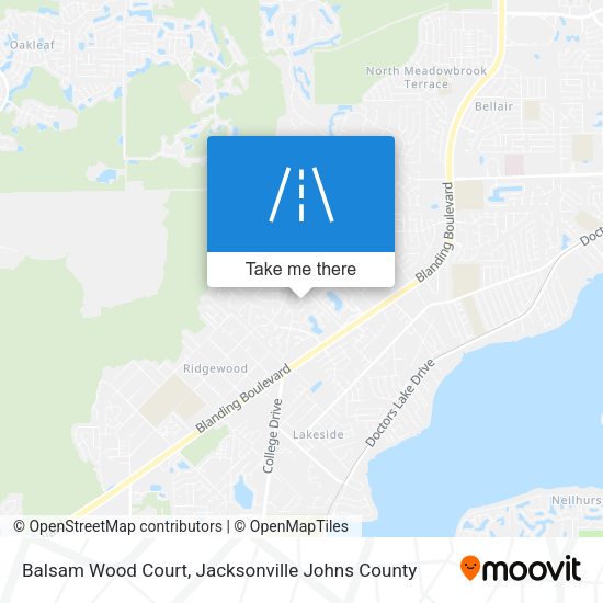 Balsam Wood Court map