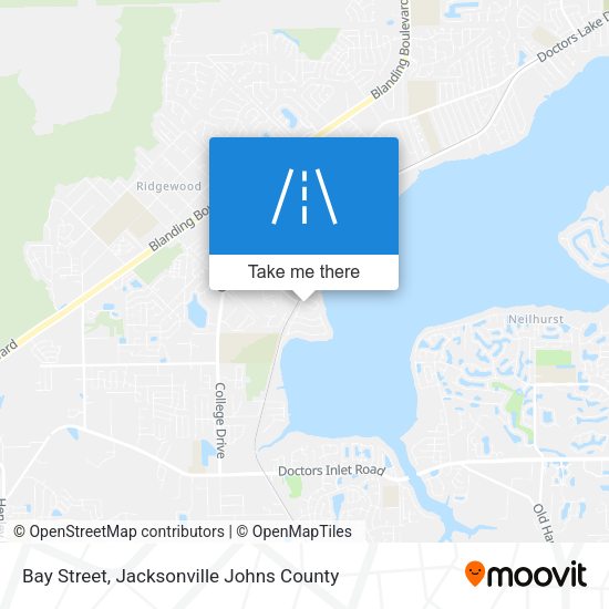 Mapa de Bay Street