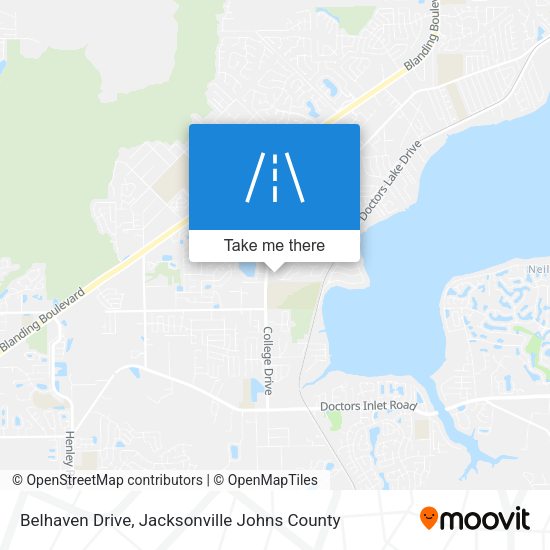 Mapa de Belhaven Drive