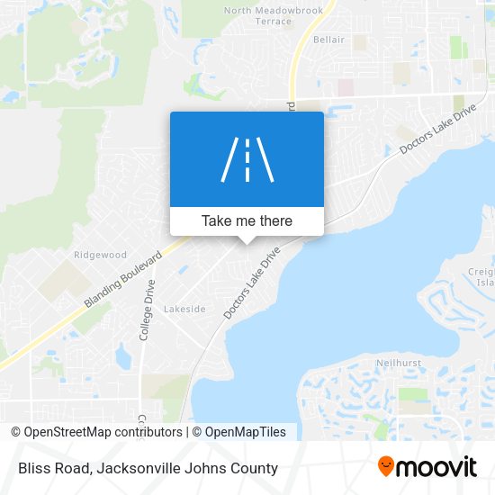 Bliss Road map