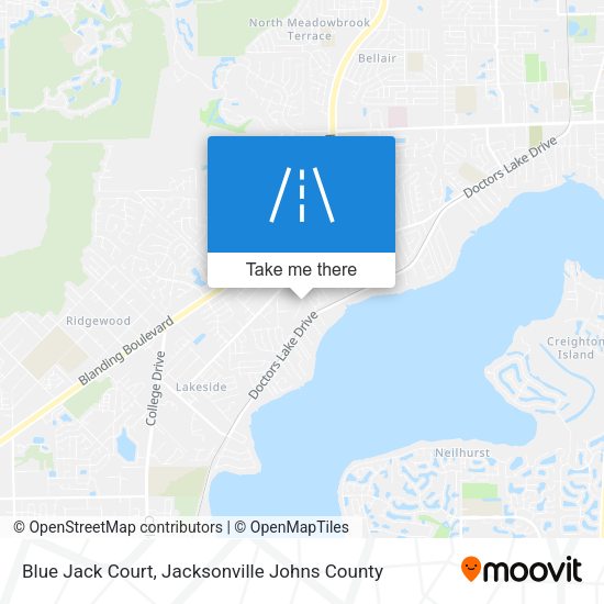 Blue Jack Court map