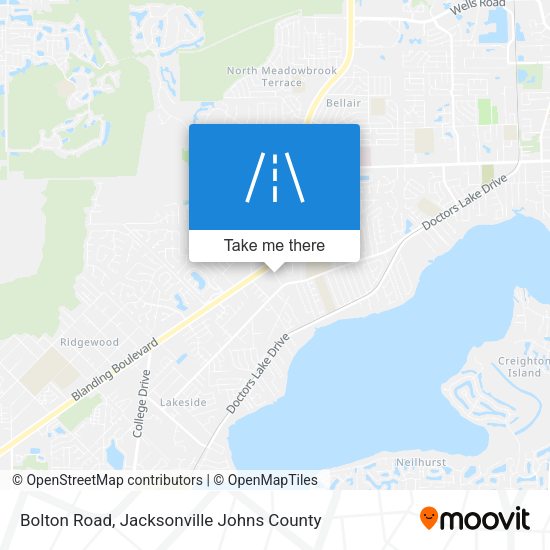 Mapa de Bolton Road