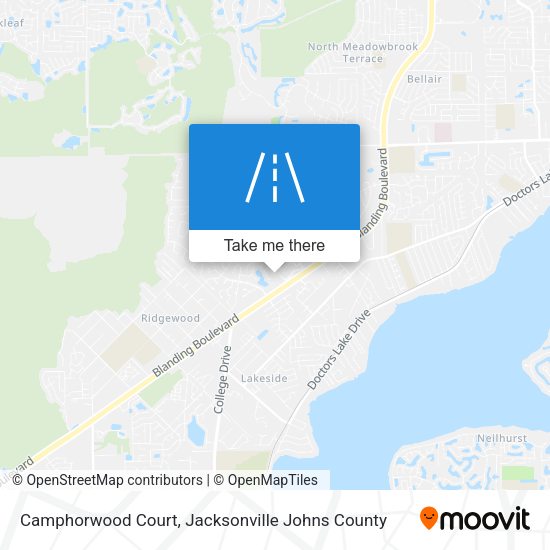 Camphorwood Court map