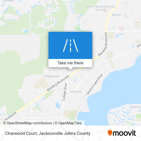 Charwood Court map