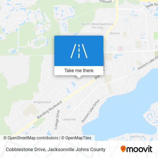 Cobblestone Drive map