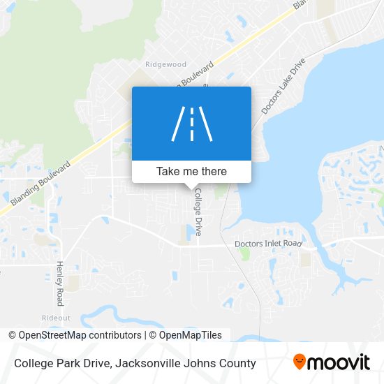 Mapa de College Park Drive