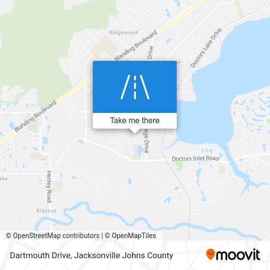 Dartmouth Drive map