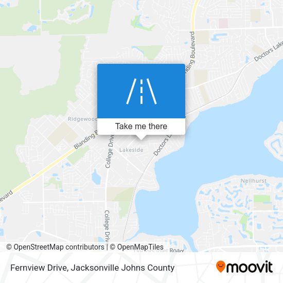 Mapa de Fernview Drive